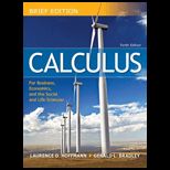 Calculus for Business, Economics, and Soc, Brief
