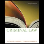 Criminal Law   Package