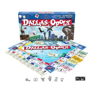Dallas opoly Board Game