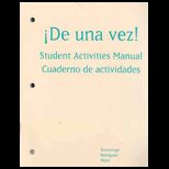 De Una Vez Student Activity Manual