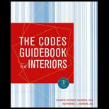 Codes Guidebook for Interiors   With Study Guide