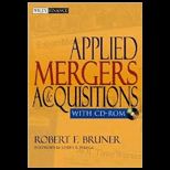 Applied Mergers and Acquisitions   With CD