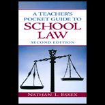 Teachers Pocket Guide to School Law