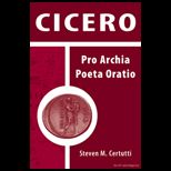Cicero  Pro Archia Poeta Oratio