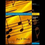 Harmonic Materials in Tonal Music  A Programmed Course, Part II / With 2 CD ROMs