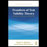 Frontiers of Test Validity Theory Measurement, Causation, and Meaning