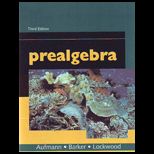 Prealgebra With Smarthinking, Third Edition