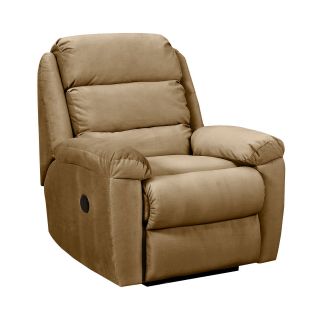 Lanier Fabric Recliner, Tan