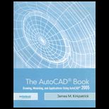 AutoCAD Book  Drawing, Modeling, and Applications Using AutoCAD 2005   With CD