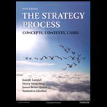 Strategy Process Concepts, Contexts, Cases