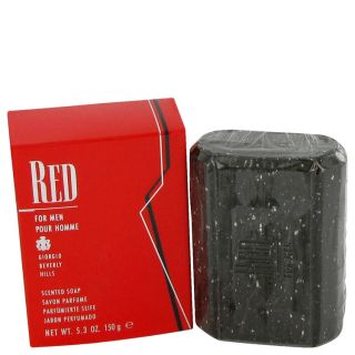 Red for Men by Giorgio Beverly Hills Scented Soap 5.2 oz