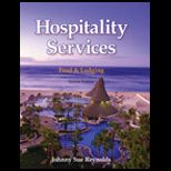 Hospitality Services  Food and Lodging