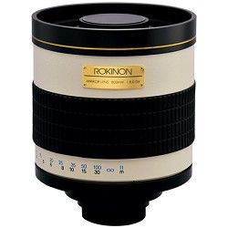 Rokinon 800mm F8.0 Mirror Lens  (White Body)   800M