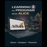 Learning to Program With Alice   With Dvd