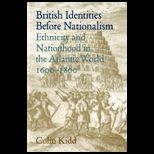British Identities Before Nationalism