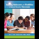 Including Adolescents with Disabilities in General Education Classrooms