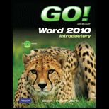Go With MS. Word 2010, Introductory   With CD
