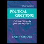 Political Questions  Political Philosophy from Plato to Rawls