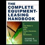 Complete Equipment Leasing Handbook  Text