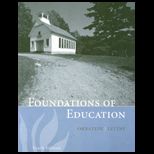 Foundations of Education (Custom)