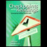 Checkpoints With Readings  Developing College English Skills (Canadian Edition)