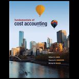 Fundamentals of Cost Accounting   With Access