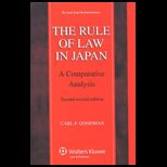 Rule of Law in Japan