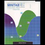 MINITAB Release 8  Macintosh Student Edition / With Three 3.5 Disks