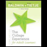 College Experience for Adult   With Access