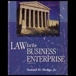 Law for the Business Enterprise (Custom)