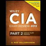 Wiley CIA Examination Rev. 2013, 2 Audit. Pract.