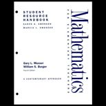 Mathematics for Elementary Teachers (Student Resources Handbook)