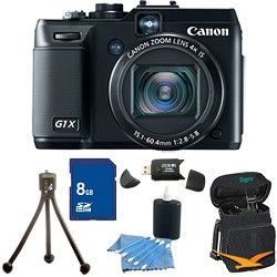 Canon Powershot G1X 14.3 MP Digital Camera 1080p Video 3.0 Vari Angle LCD 8 GB