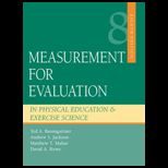 Measurement for Evaluation in Physical Education and Exercises Science