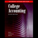 College Accounting  Quickbooks Users Guide / With Disk