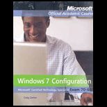70 680 Windows 7 Config.  Text and Lab. Man.