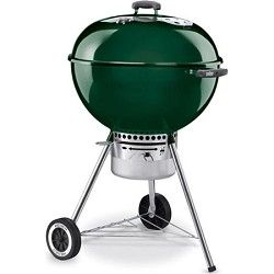 Weber 22.5 Inch One Touch Gold Kettle Grill   Green