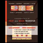Fundamentals of Heat and Mass Transfer (Looseleaf)