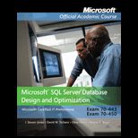 Ms. SQL Srvr. Data. Design and Optm.  Package