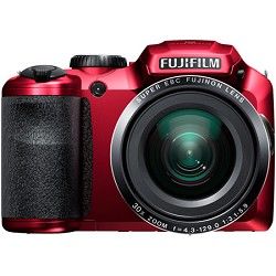 Fujifilm FinePix S6800 16 MP 30x Wide Angle Zoom Digital Camera   Red