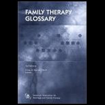 Family Therapy Glossary