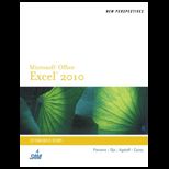New Perspectives on Microsoft Office Excel 2010, Introduction