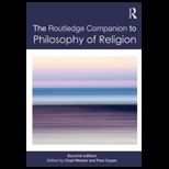 Routledge Companion to Philosophy Religion