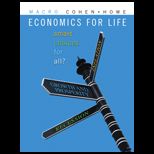 Economics for Life   With Myeconlab (Canadian)