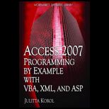 Access 2007 Program. by Example With VBA