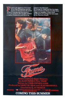 Fame (Reprint) Movie Poster