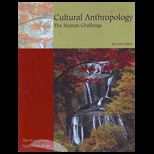 Cultural Anthropology  Challenge With CD