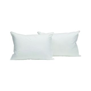 Basics First Nylon/Cotton Bed Pillow, White