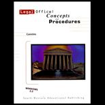 Legal Office  Concepts and Procedures   Text Only