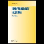 Undergraduate Algebra